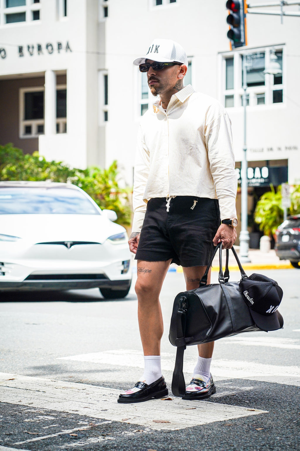 "SERAPHIM" Gorra K1K Snapback Premium Blanca