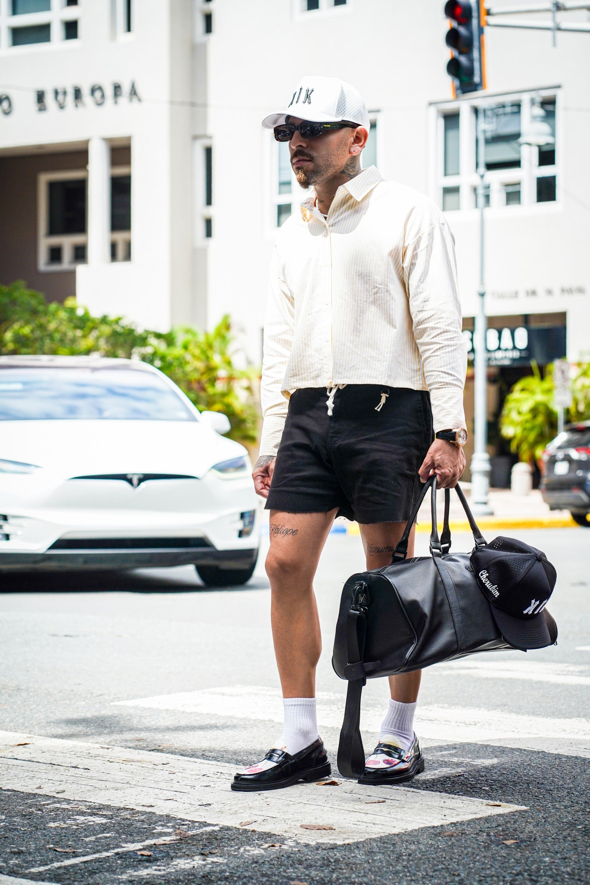 "SERAPHIM" Gorra K1K Snapback Premium Blanca